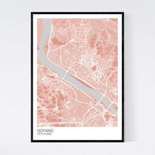 Load image into Gallery viewer, Goyang City Map Print