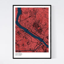 Load image into Gallery viewer, Goyang City Map Print
