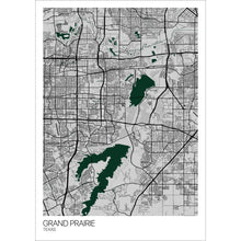 Load image into Gallery viewer, Map of Grand Prairie, Texas