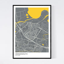 Load image into Gallery viewer, Grangemouth Town Map Print