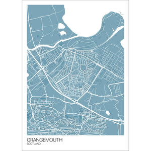 Map of Grangemouth, Scotland