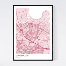 Load image into Gallery viewer, Grangemouth Town Map Print