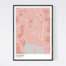 Load image into Gallery viewer, Grasmere Town Map Print