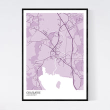 Load image into Gallery viewer, Grasmere Town Map Print