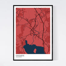 Load image into Gallery viewer, Grasmere Town Map Print
