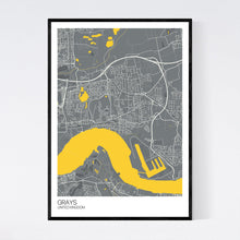Load image into Gallery viewer, Grays City Map Print