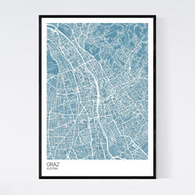 Load image into Gallery viewer, Map of Graz, Austria