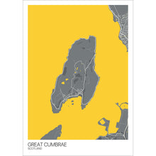 Load image into Gallery viewer, Map of Great Cumbrae, Scotland