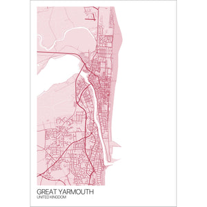 Map of Great Yarmouth, United Kingdom