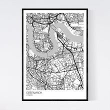 Load image into Gallery viewer, Greenwich Neighbourhood Map Print