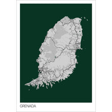 Load image into Gallery viewer, Map of Grenada, 
