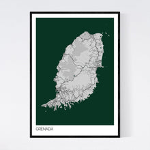 Load image into Gallery viewer, Map of Grenada, 