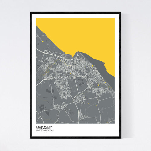 Map of Grimsby, United Kingdom