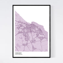 Load image into Gallery viewer, Grimsby City Map Print