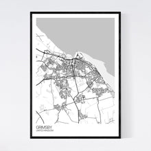 Load image into Gallery viewer, Grimsby City Map Print
