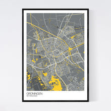 Load image into Gallery viewer, Map of Groningen, Netherlands