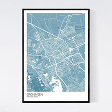 Load image into Gallery viewer, Groningen City Map Print