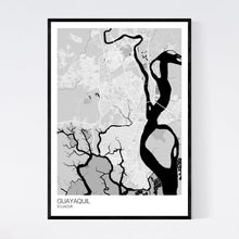 Load image into Gallery viewer, Guayaquil City Map Print