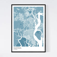 Load image into Gallery viewer, Guayaquil City Map Print