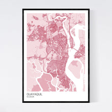 Load image into Gallery viewer, Guayaquil City Map Print