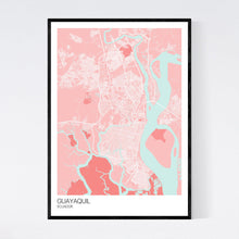 Load image into Gallery viewer, Guayaquil City Map Print