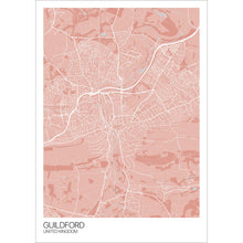 Load image into Gallery viewer, Map of Guildford, United Kingdom