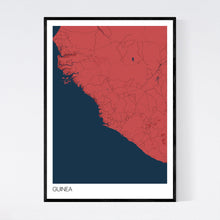 Load image into Gallery viewer, Map of Guinea, 