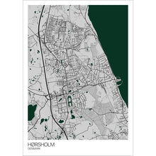 Load image into Gallery viewer, Map of Hørsholm, Denmark