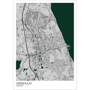 Map of Hørsholm, Denmark