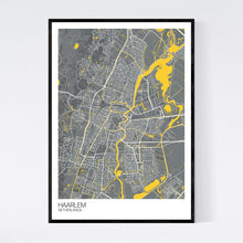 Load image into Gallery viewer, Haarlem City Map Print