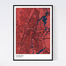 Load image into Gallery viewer, Haarlem City Map Print