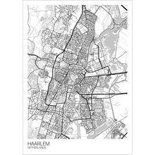 Load image into Gallery viewer, Map of Haarlem, Netherlands