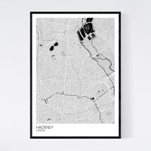 Load image into Gallery viewer, Hackney Neighbourhood Map Print