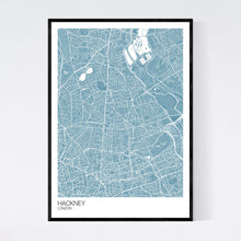 Load image into Gallery viewer, Map of Hackney, London