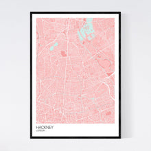 Load image into Gallery viewer, Hackney Neighbourhood Map Print