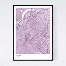 Load image into Gallery viewer, Hagen City Map Print