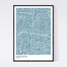 Load image into Gallery viewer, Haggerston Neighbourhood Map Print