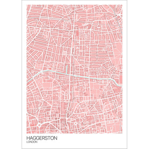 Map of Haggerston, London