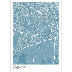 Map of Halesowen, United Kingdom