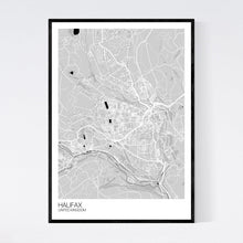 Load image into Gallery viewer, Halifax City Map Print