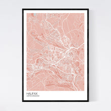 Load image into Gallery viewer, Halifax City Map Print