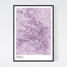 Load image into Gallery viewer, Halifax City Map Print