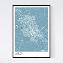 Load image into Gallery viewer, Hamilton City Map Print