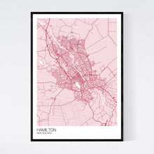 Load image into Gallery viewer, Hamilton City Map Print