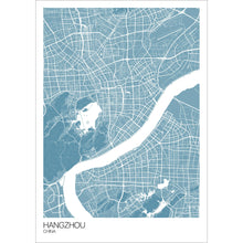 Load image into Gallery viewer, Map of Hangzhou, China