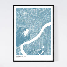 Load image into Gallery viewer, Map of Hangzhou, China