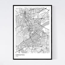 Load image into Gallery viewer, Hangzhou City Map Print