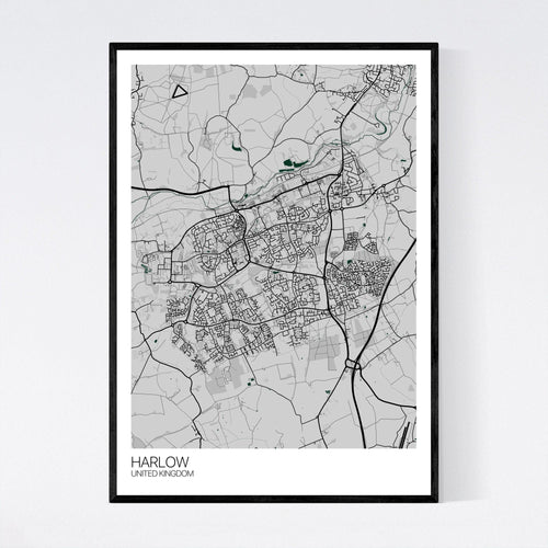 Map of Harlow, United Kingdom