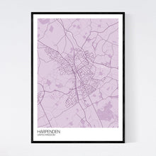 Load image into Gallery viewer, Harpenden City Map Print