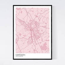 Load image into Gallery viewer, Harpenden City Map Print